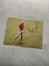 Ian Poulter Signed 2023 Photo