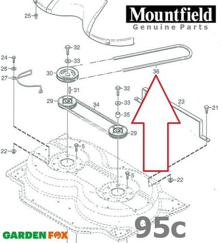 Genuine mountfield 2125h 95c - mountfield,