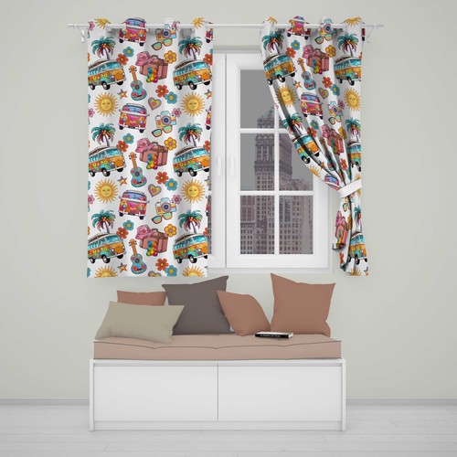 Blackout eyelet curtains - blackout,
