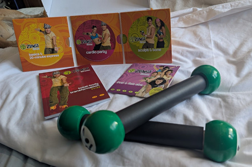 Zumba fitness seen - zumba, on