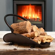 Log Wood Holder Basket Fire