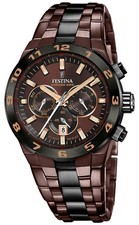 Festina Chrono Bike Special Edition (44.5mm) Brown Dial / Brown PVD F20708/1