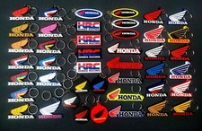 HONDA Keychain/Keyring Rubber Gift Motorcycle Collectables Wing Collection New