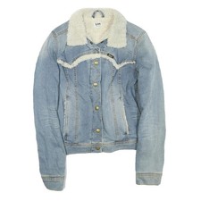 LEE Womens Blue Denim Jacket S