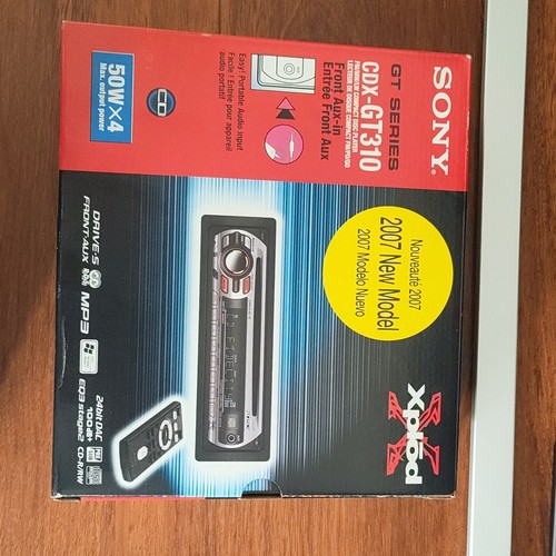 Sony cdx gt310 car - car, radio