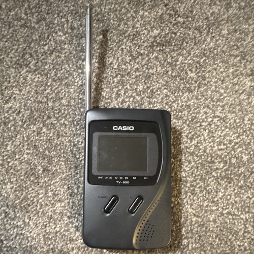Casio 600 2in lcd pocket - casio, tv-600
