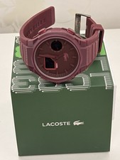 Lacoste Watch Cherry Red