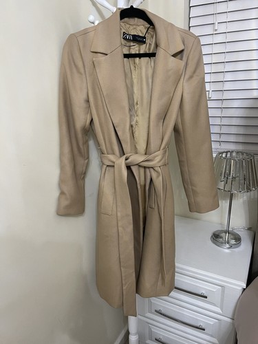 Zara camel coat size - camel, s
