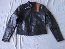 vintage belstaff black prince womens leather jacket