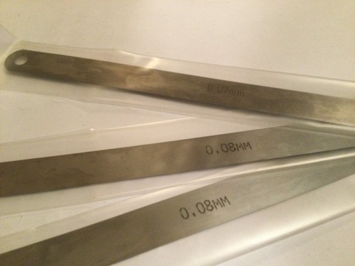 Steel strip feeler gauge - feeler,