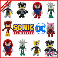 Sonic the Hedgehog Superheroes DC Comics Plushie Stuffed Plush Games Kids Toy 🔴