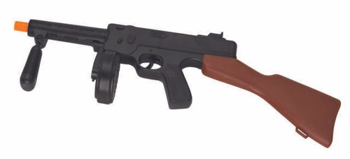 Tommy gun toy plastic - toy,