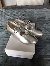 Older Girls Size 4 Silver Lace