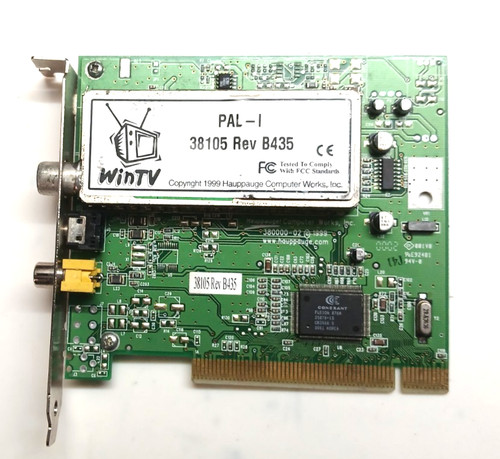 Hauppauge wintv pal 38105 - hauppauge, pal-i
