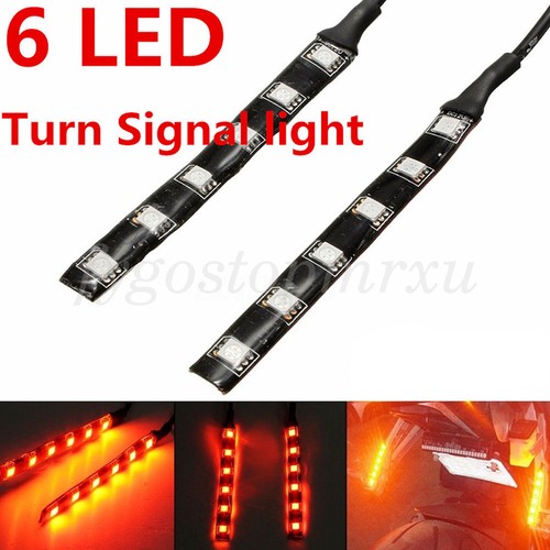 Universal amber 6led - 2x,