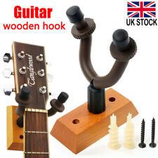 Guitar Wall Mount Hanger Hook Display Holder Stand Bracket Bass Ukulele Banjo UK