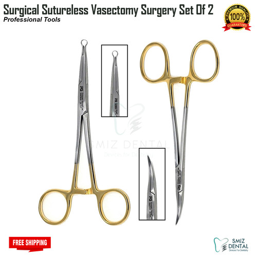 Sutureless vasectomy set 2 - vasectomy, of