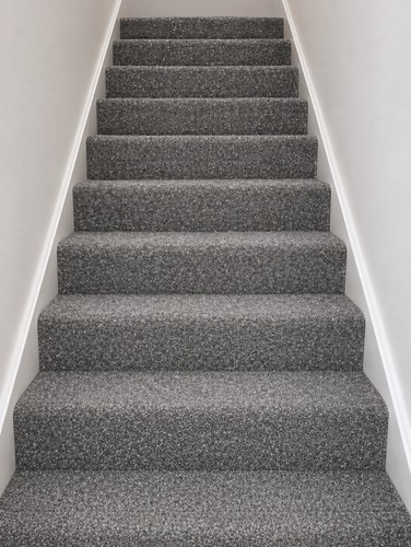 Stairs hall carpet grey - hall,