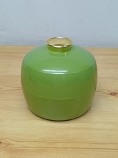Vintage 1970s Embee Green Plastic Ice Bucket - Man Cave / Bar / Retro 