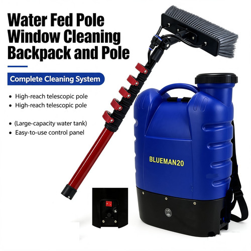 20l window cleaning backpack - window,