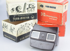 Boxed Sawyers VIEW-MASTER Stereo 3-Dimension 3-D VIEWER Model E. Made in Belgium