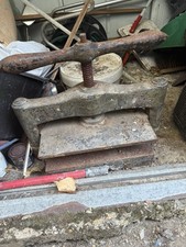 Large Cast Iron Book Press Lion Brand Victorian Printing Book Craft Press UK