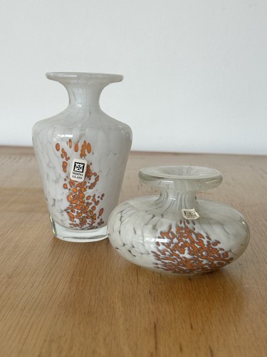 Mdina orange and white - and,