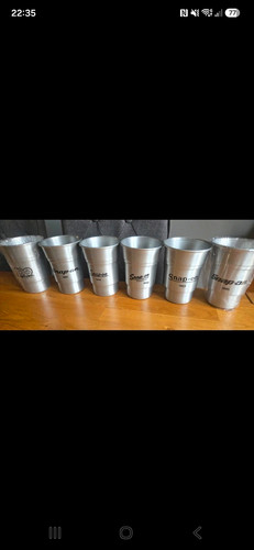 Snap set silver metal - set,