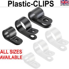 P clips nylon Black or White