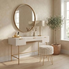 Ohs ribbed dressing table - ribbed,