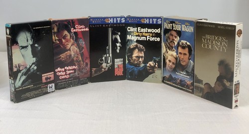 Clint eastwood vhs tape - tape, 6