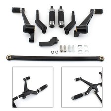 Black Pegs Control Assembly Gear Shift Linkages For Harley V-Rod Muscle 02-17