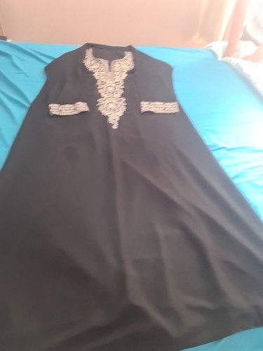 Women black abaya burqa - women's, size
