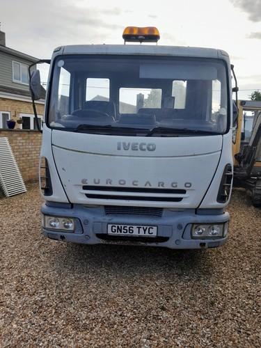 Iveco flatbed tipper lorry - flatbed,