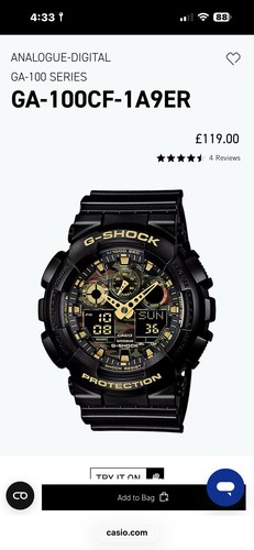 Casio shock camouflage men s - casio, g-shock