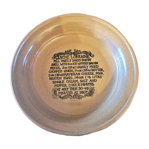 Moira pottery rustic quiche - moira,