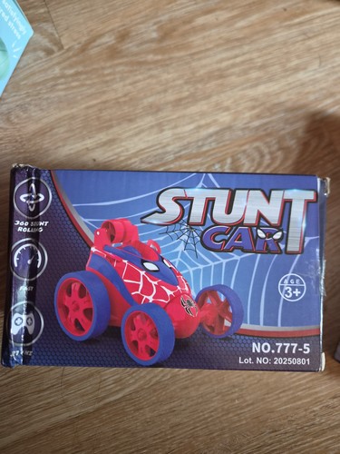 Spiderman stunt car - rc,
