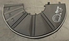 The Comfy Cone Recovery Collar by All Four Paws Soft Black 25cm Size Large Dog