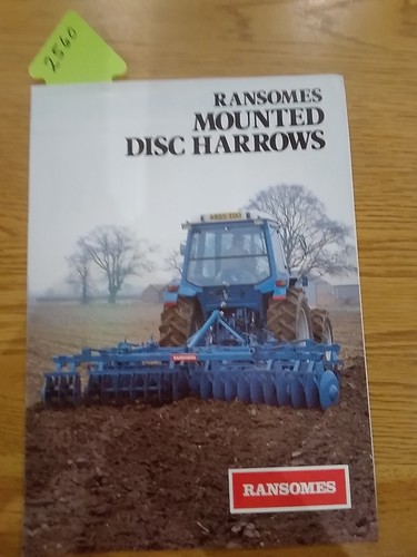 Ransomes sims mounted disc - sims,