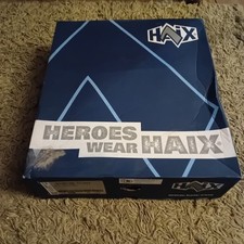 100% Genuine Pair Of Haix  Blue Mountain Size 11 UK Boots Never Used BARGAIN.