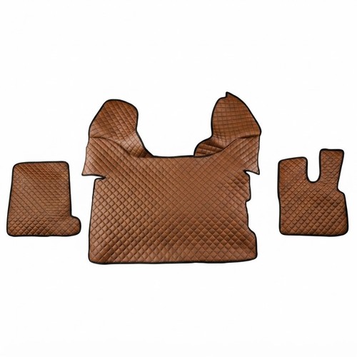 Brown floor mats - floor, eco