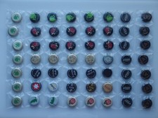 LOT OF 56 * MANY RARE MICROBREWERY JAPANESE CROWN BOTTLE CAP JAPAN