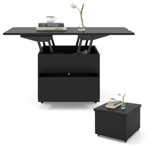 Lift top coffee - table, 3-in-1