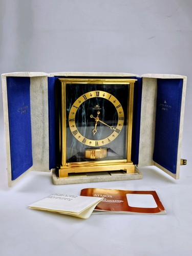 Brass atmos clock - clock, jaeger