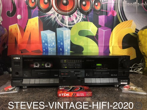 Aiwa wx707 twin stereo - aiwa,