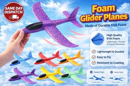 Large strong foam glider stunt - large,