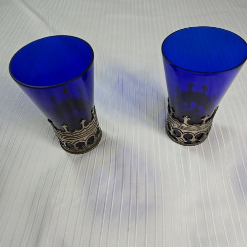 Set moroccan cobalt blue - cobalt,