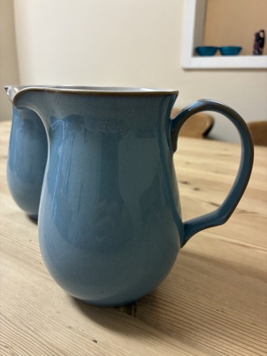 Denby colonial blue large jug - denby,