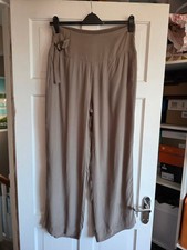 MASAI Brown Stretch Waist Wide