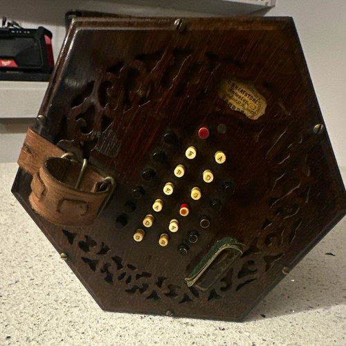 Wheatstone vintage concertina - wheatstone,